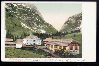 UDINE.  Passo Monte Croce Carnico. AUSTRIA. bell house. Cellon. Vg. c/fr. 1903.