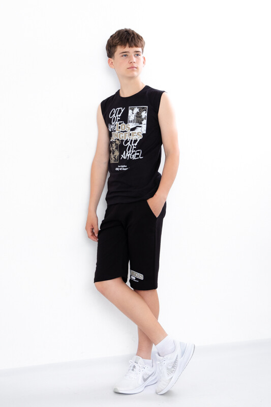 Clothing Set (boys), Summer,  Nosi svoe 6185-057-33-2 (chornyj)