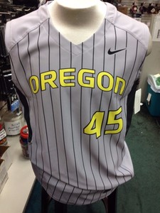 oregon baseball jersey
