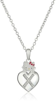 Hello Kitty Girls' Crystal and Enamel 