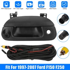 Rear View Backup Parking Camera Wiring Tailgate Handle For Ford F150 F250 97-07