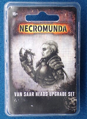 Necromunda Van Saar Heads Upgrade Set - Warhammer 40K Forge World