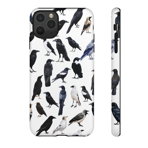 Bird Pattern on White - Phone Case for iPhone, Galaxy, Pixel - 第 119/281 張圖片