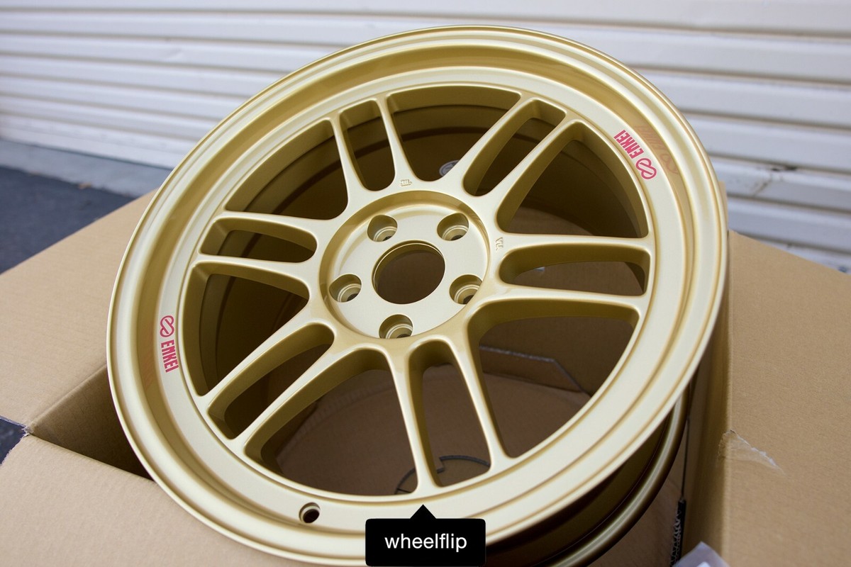 set of 4) Enkei RPF1 18x9.5 +38 5x114.3 Gold | eBay