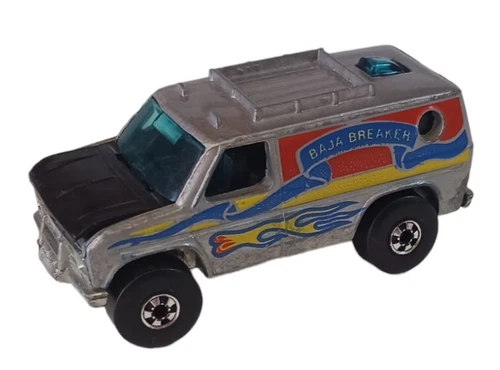 1977 Vintage Mattel Hot Wheels Baja Breaker Van ~ Hong Kong