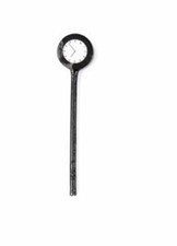 Gaugemaster GM465 Model Station Clock 12 Volt Light 00 Gauge Plastic - 1st Post