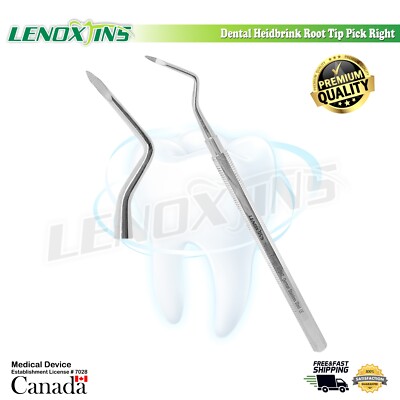 EHB1 - Root Tip Elevator, EHB 1, Heidbrink (straight), Choose Handle