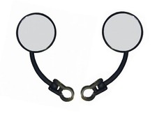 NEW MOBILITY DISABILITY SCOOTER MIRRORS - UNIVERSAL HANDLEBAR FITTING PAIR