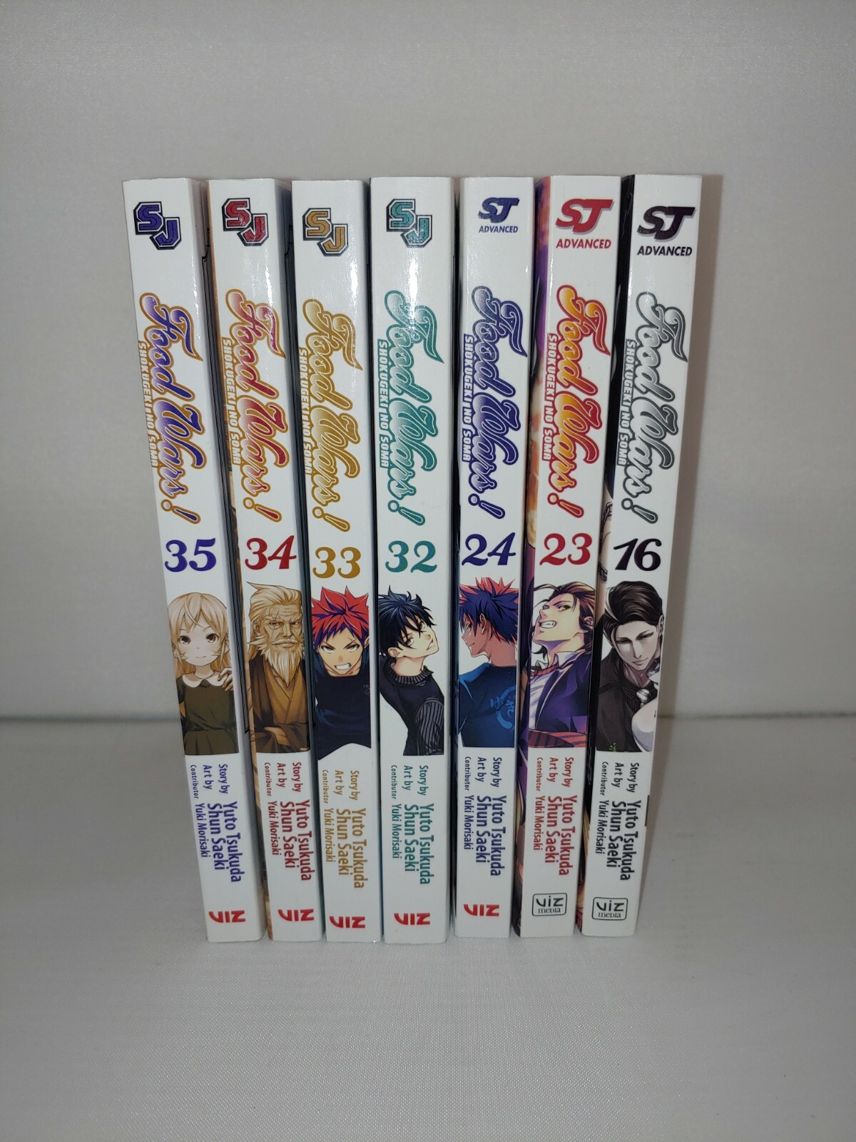 food wars box set manga