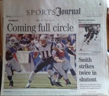 Julian Edelman & Stephen Gostkowski - Patriots-Providence Journal Dec. 28, 2014