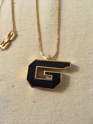bijoux givenchy Kette Mit pfeifenanhänger originales sammlerstück 1979 Wie Neu