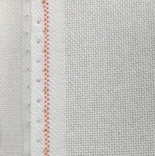 Cross Stitch 25 count Lugana even weave Zweigart Bright White 18" x 27" fat qrtr