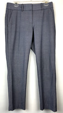 Loft Pants Womens 6 Julie Fit Blue Chino Classic Preppy Office Career Dress