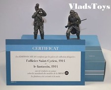 Atlas 1/24 Campaigns 1914-18 WW1 Saint-Cyrien Officer Infantryman 2595-011