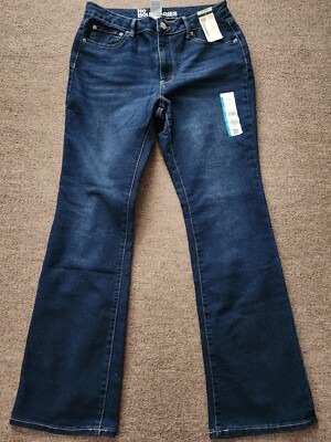 No Boundaries Size 12 Blue Denim Bootcut Jeans Stretch NWT