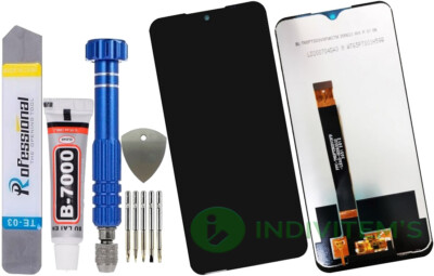 Für LG K50S X540 LM-X540 Display Komplettes Bildschirm LCD + Touch Schwarz