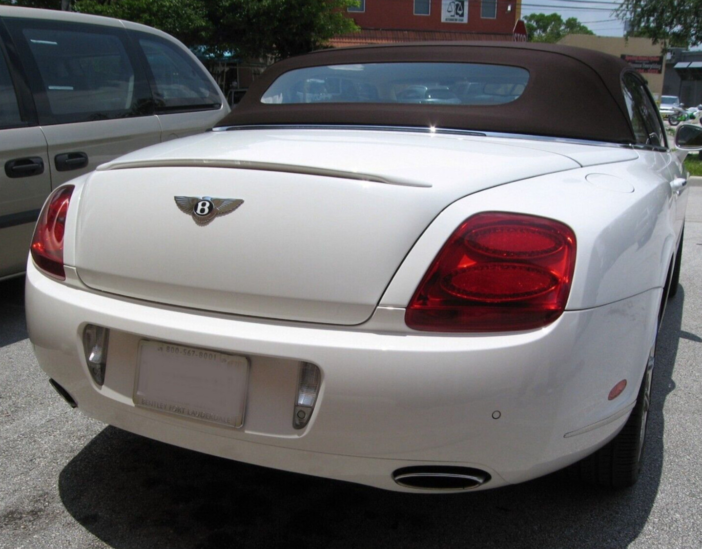 Bentley Continental GTC Speed Supersports Euro Trunk Spoiler 2005-11 Made in USA
