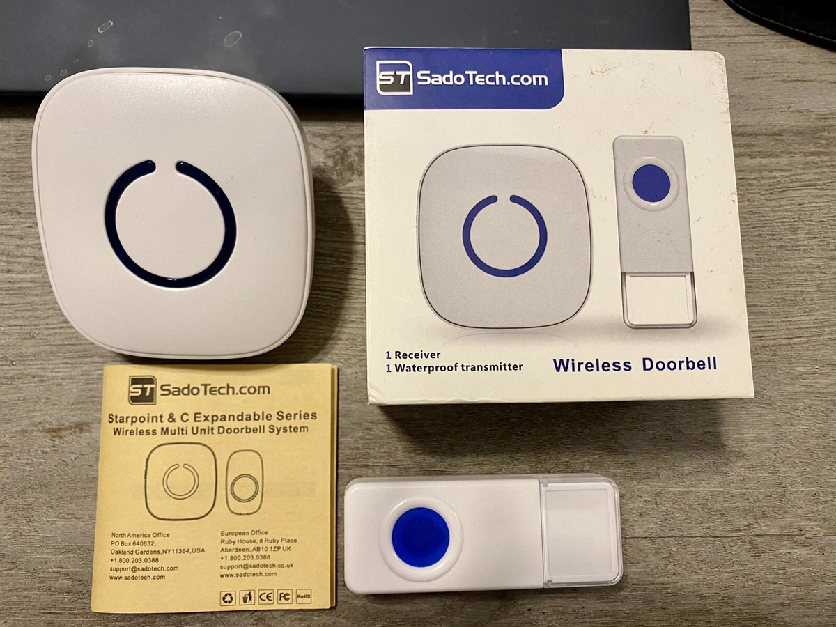 SadoTech Doorbells How To Set Up SadoTech Wireless Doorbell, 42 OFF