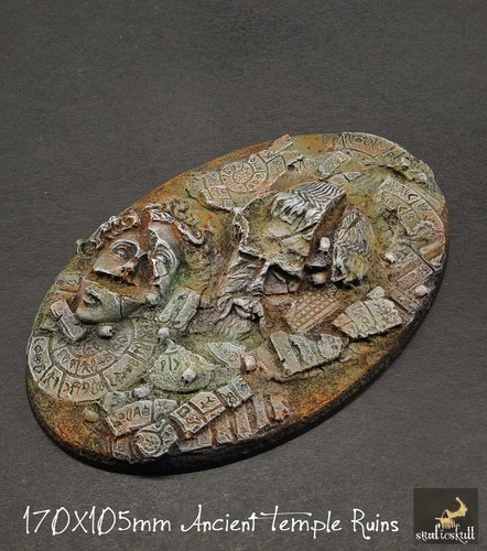 170X105mm XXL OVAL IMPERIAL KNIGHT TITAN BASE HOLLY TEMPLE ROUINS  - Picture 1 of 10