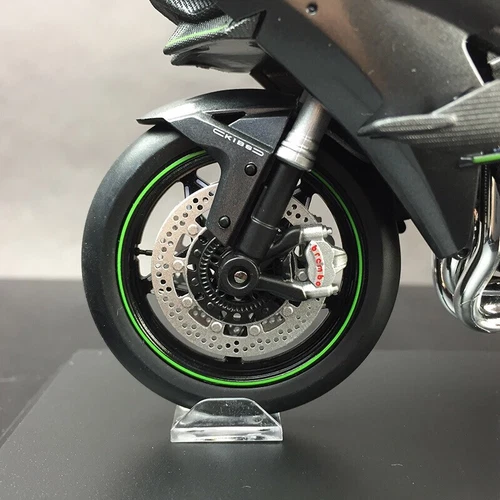 Neu Aoshima 1/12 Diecast Kawasaki Ninja H2R Motorrad Motorbike Modell 104576 - Bild 6 von 10