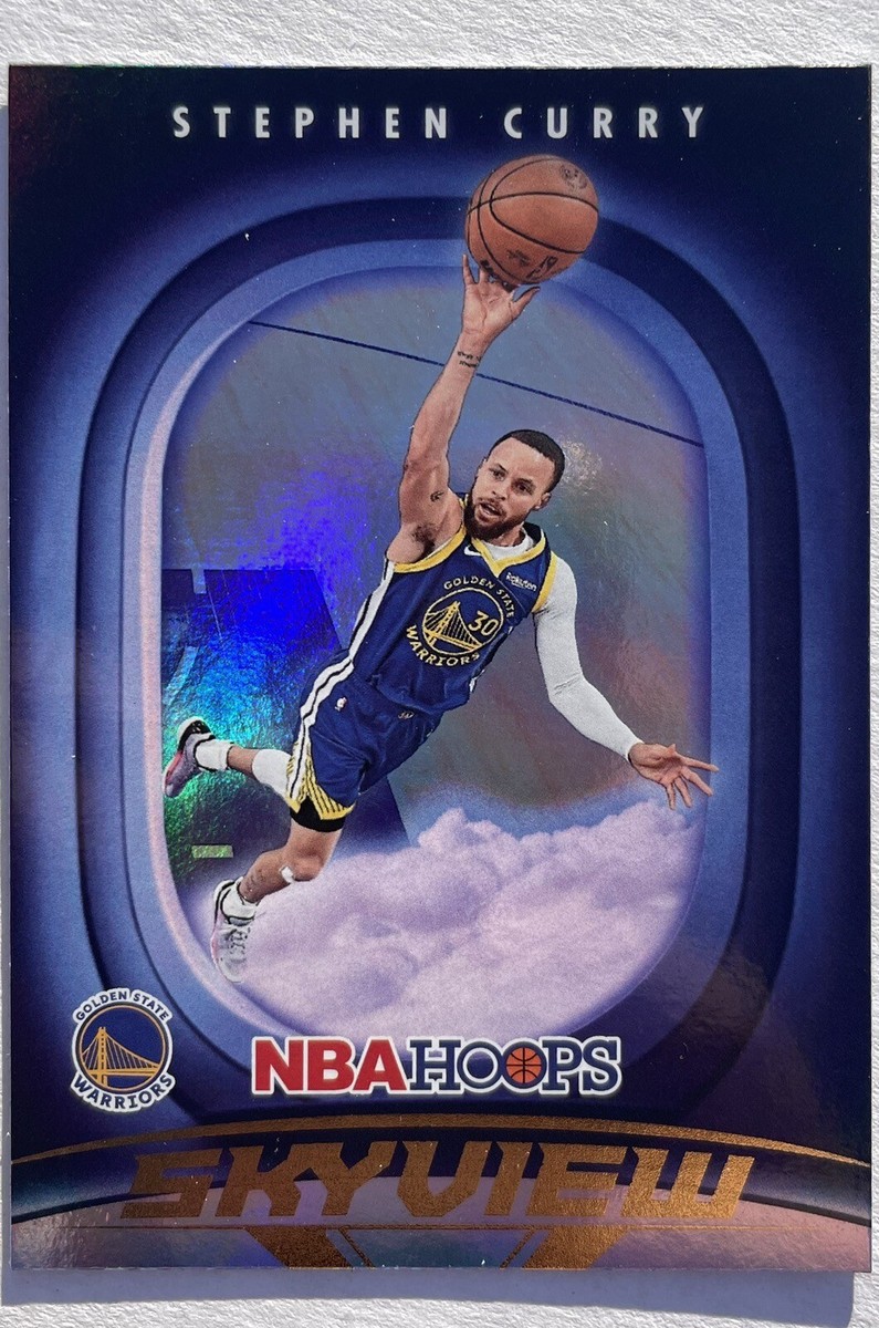 Stephen Curry 2023 Panini NBA Hoops Skyview Holo #10 | eBay