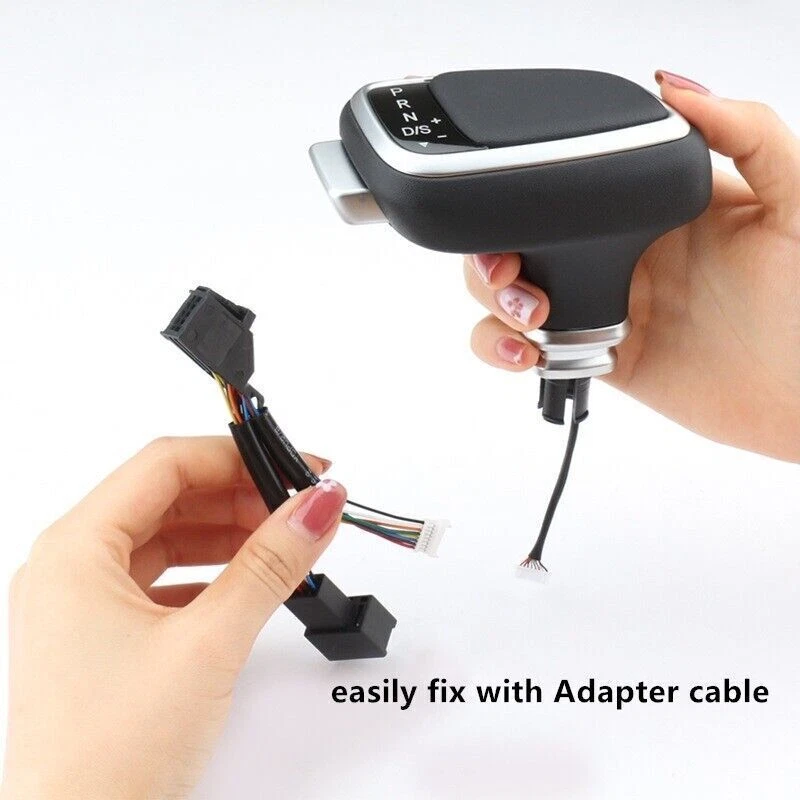 Car LED Light Manual Stick Gear Lever Shift Knob Head for Audi A5/A4 2008-2016 - Image 2 of 4