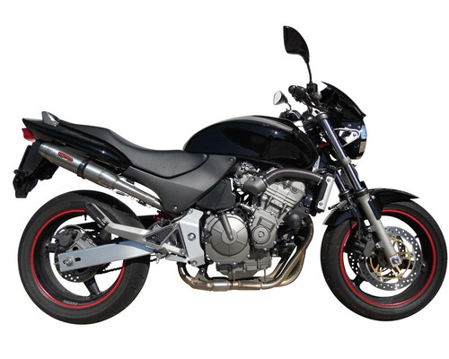 Terminale di Scarico GPR DEEPTONE INOX Omologato HONDA HORNET CB 600 F 1998 2002 - Foto 2 di 5