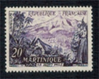 1955-Timbre france neuf **/Martinique.Le mont pele-Stamp.Yt.1041