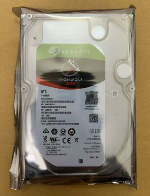Seagate IronWolf 8TB ST8000VN004 NAS CMR 3.5in SATA 7200 RPM 256MB