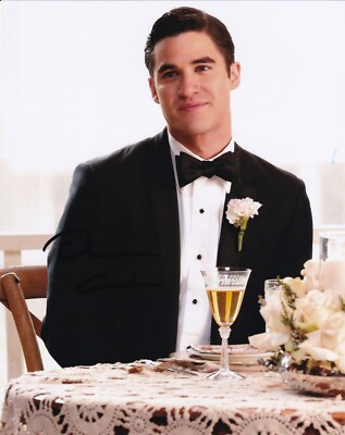 DARREN CRISS signed Autogramm 20x25cm GLEE in Person autograph COA