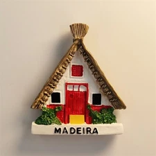 Portugal Madeira Islands Collectible Tourist Souvenir 3DResin Fridge Magnet Gift