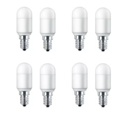 [8x PACK] Attralux by Philips Kühlschranklampe T25 LED E14 Kühlschrankbirne 3,2W