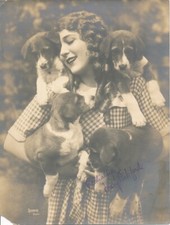 Mary Pickford—Vintage Photograph STAMPED Signature