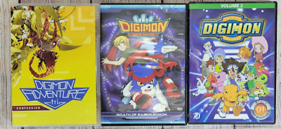 Digimon Adventure Tri.: Confession + Data Squad Saberleomon + Monsters DVD