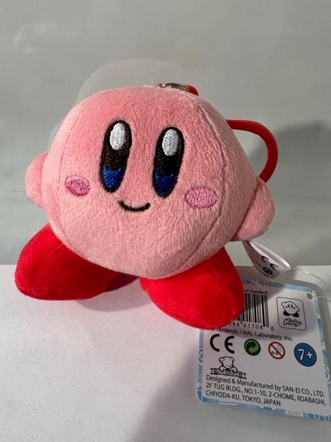 KIRBY Dangler Plush w/Clip Little Buddy 1708 NWT