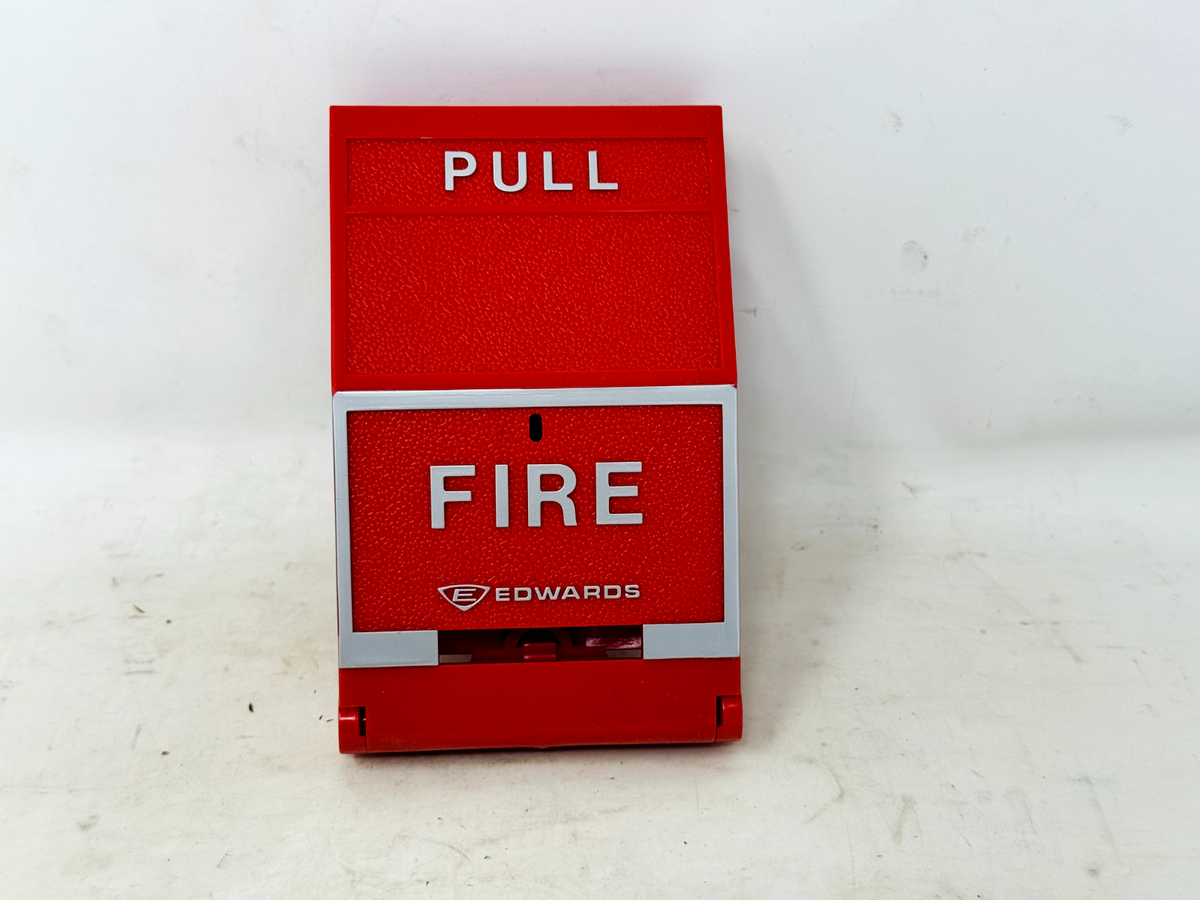 Vintage Edwards 274-111 Fire Alarm Pull Station Red Conventional