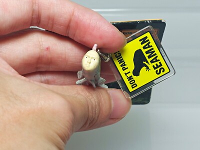 Don't Panic! Seaman Gillman Keychain Figure SEGA 2002 Japan B09