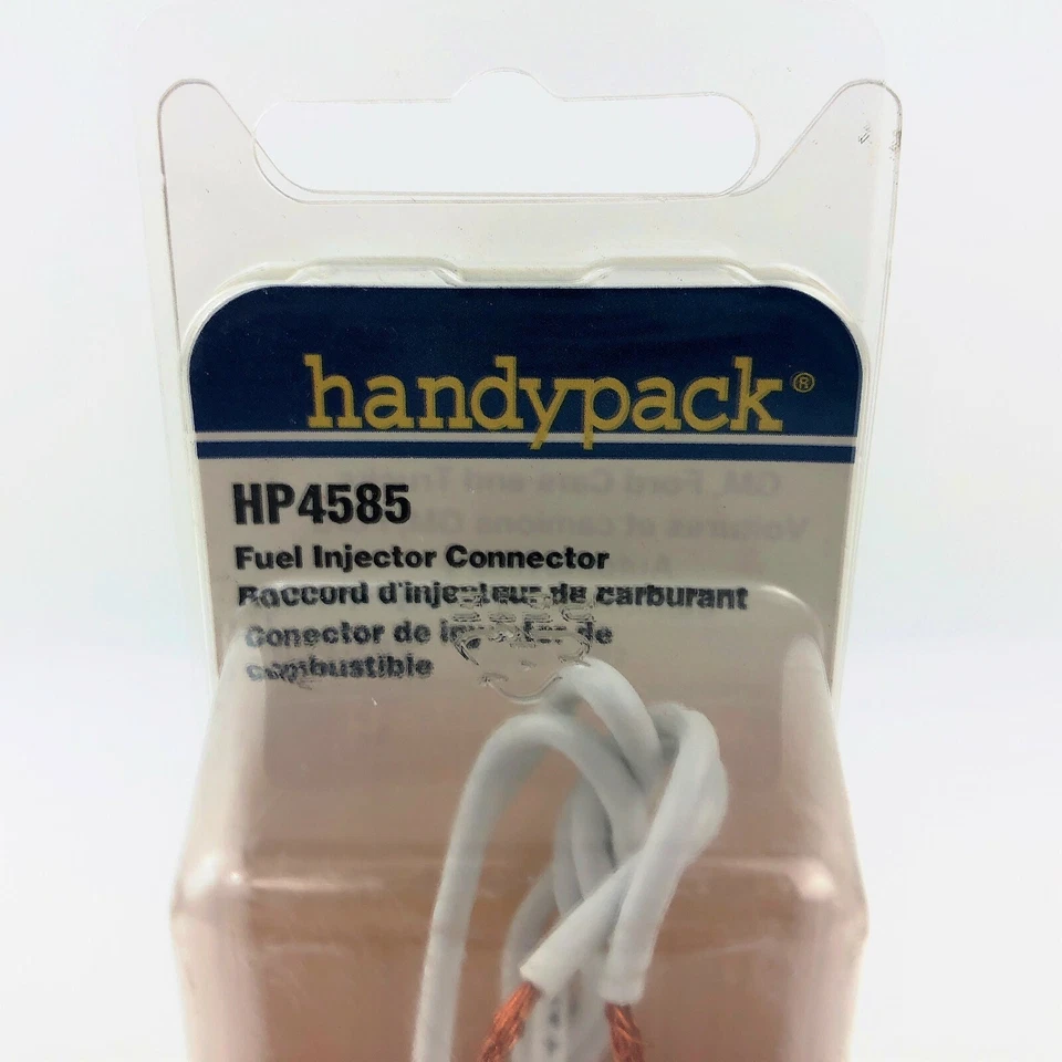 Conector de inyector de combustible HandyPack HP4585 para autos y camionetas GM, Ford 1981-2000 Foto 2 de 4