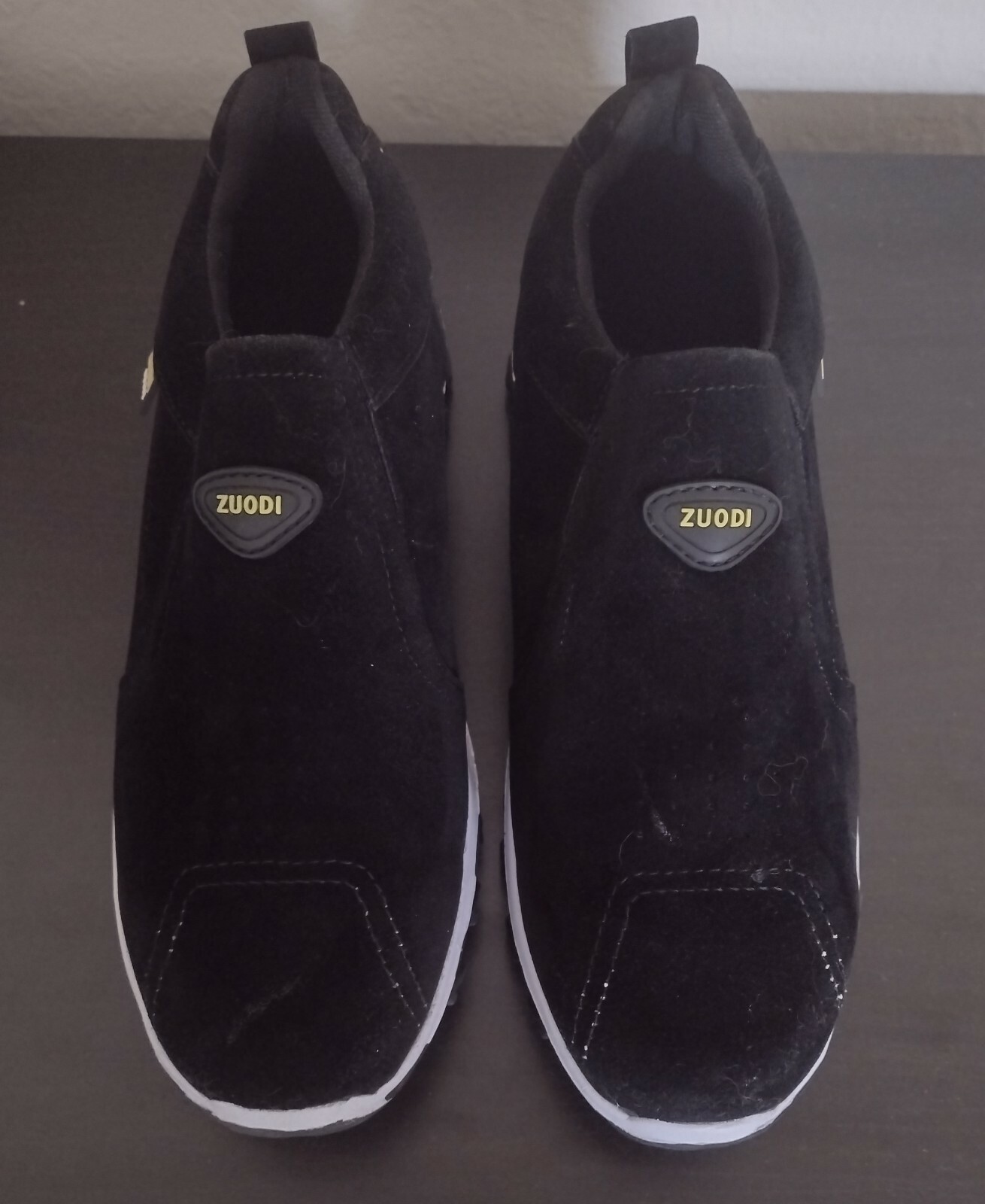 MEN'S BLACK ZUODI GOOD ARCH SUPPORT & NONSLIP SHOES SIZE 8 eBay