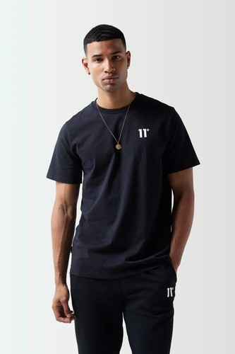 11 Degrees Core Black T-Shirt - Size 3XL & 4XL