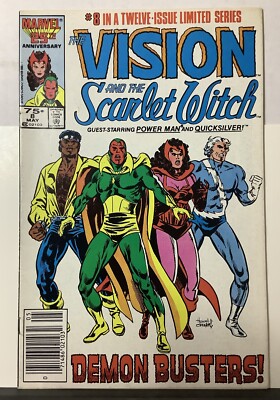 Vision and the Scarlet Witch #8 (1986) Marvel Limited Series Comic | eBay