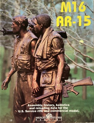 M16/AR-15 booklet  NRA American Rifleman reprint US Service Rifle and Commercial