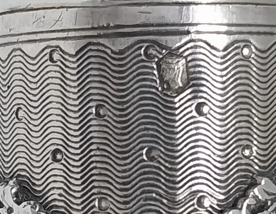 Antigua botella de perfume PLATA FRANCESA. SELLO PLATEADO Foto 2 de 4