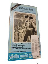 The Miracle Rider Volume 1 New VHS 1986 Stari...