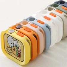 Shockproof Soft Silicone Case Cover For Apple Watch Series Ultra 10 9 8 7 6 5 SE