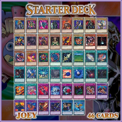 #ad JOEY FUSION STARTER DECK 46 Thousand Dragon Flame Sword Duelist Kingdom YuGiOh $20.00