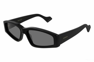 Occhiali da Sole Uomo Gucci Fashion Inspired 0705S 001 Nero Rettangolare  Grigio | eBay