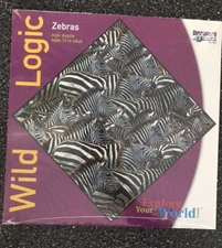 Discovery Channel Nature Wild Logic Jigsaw Puzzle Zebras Ages 12-Adult Brand New