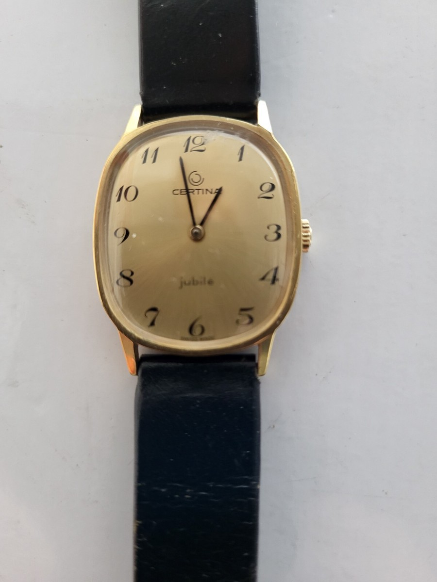 Montre Mécanique Pour Femme Certina Chromée - Cadran Blanc, Mouvement Manuel