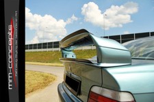 Set CUP Heckspoiler Ansatz SCHWARZ für M3 3er BMW E36 GTS Dach Verlängerung 